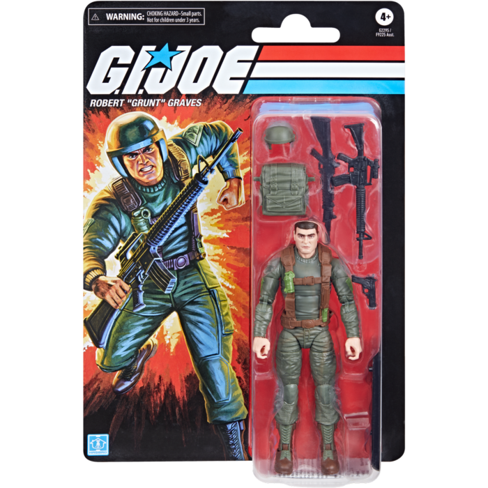 G.I. Joe Retro – Robert “Grunt” Graves Classified Series 6″ Scale Action Figure