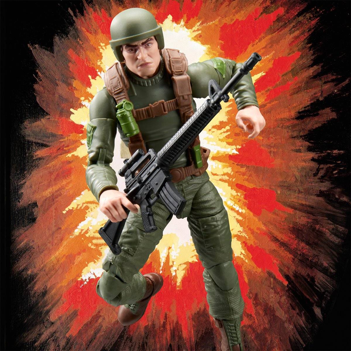 G.I. Joe Retro – Robert “Grunt” Graves Classified Series 6″ Scale Action Figure - Image 3