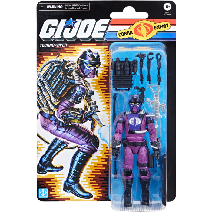 G.I. Joe Retro – Techno Viper Classified Series 6″ Scale Action Figure