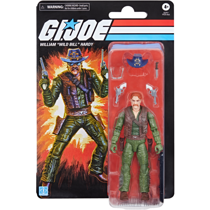 G.I. Joe Retro – William “Wild Bill” Hardy Classified Series 6″ Scale Action Figure