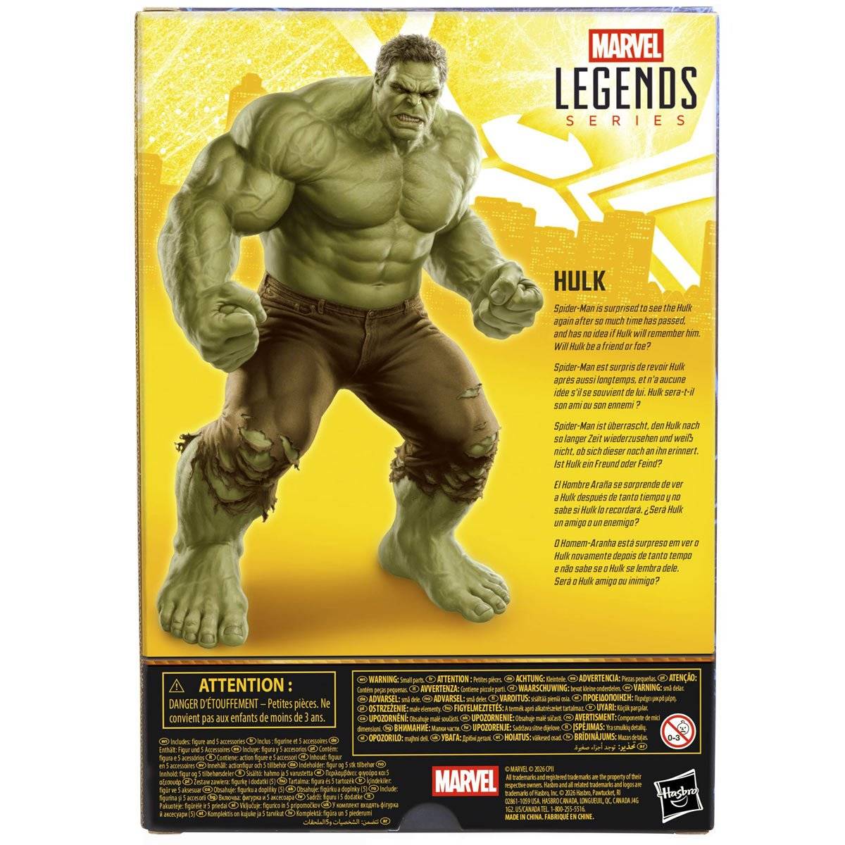 Marvel Legends Spider-Man Brand New Day: Hulk 6-inch scale Figure - Image 4