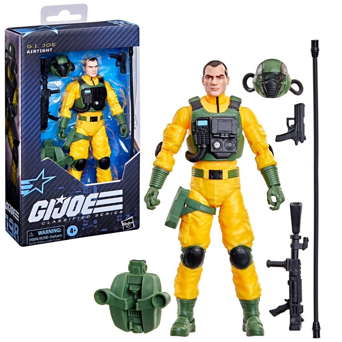 G.I. Joe – Airtight #198 Classified Series 6″ Scale Action Figure - Image 2