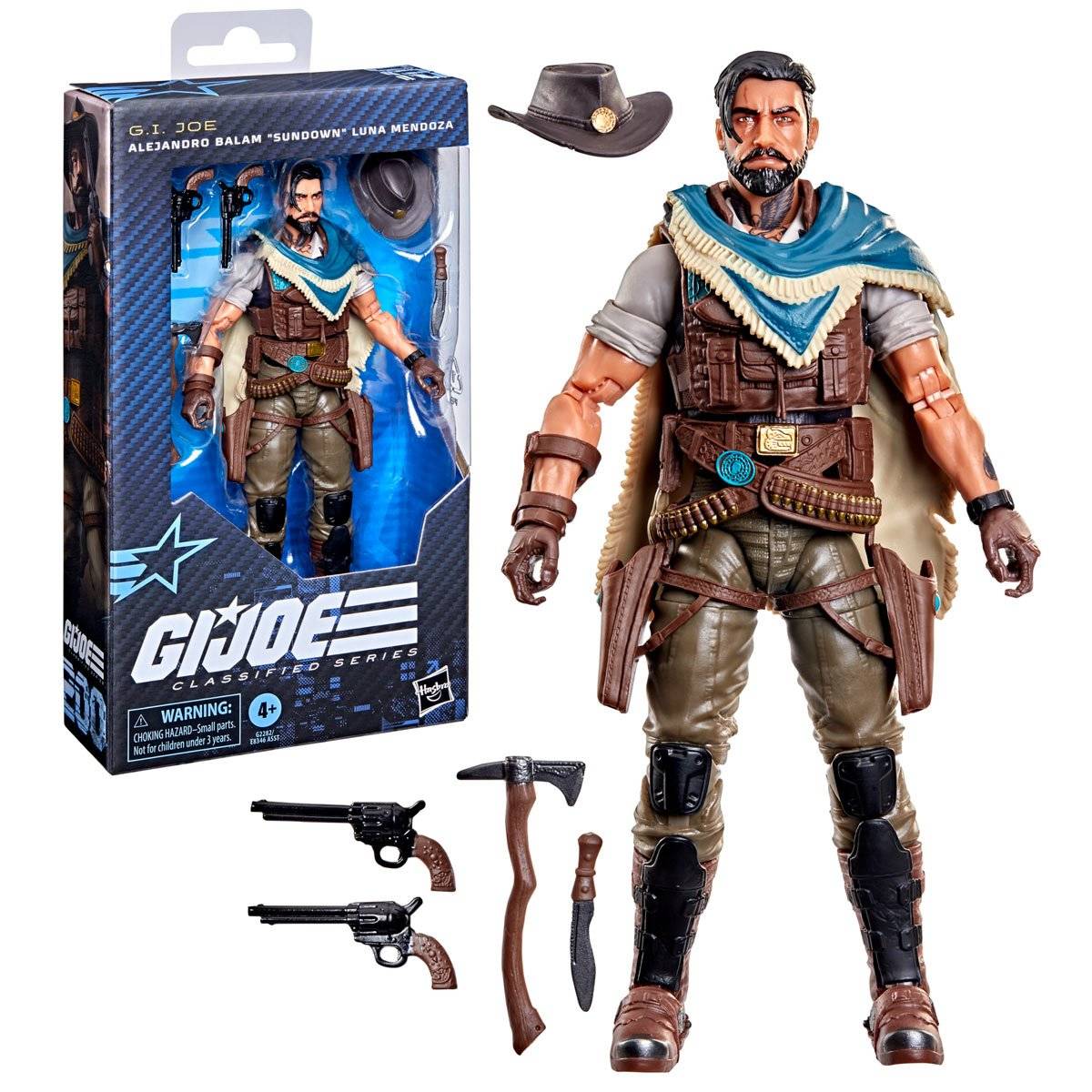 G.I. Joe – Alejandro Balam Sundown Luna Mendoza #200 Classified Series 6″ Scale Action Figure - Image 3