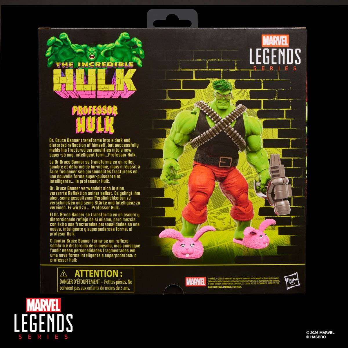 Marvel Legends The Incredible Hulk – Professor Hulk 6-inch scale figure - Image 4