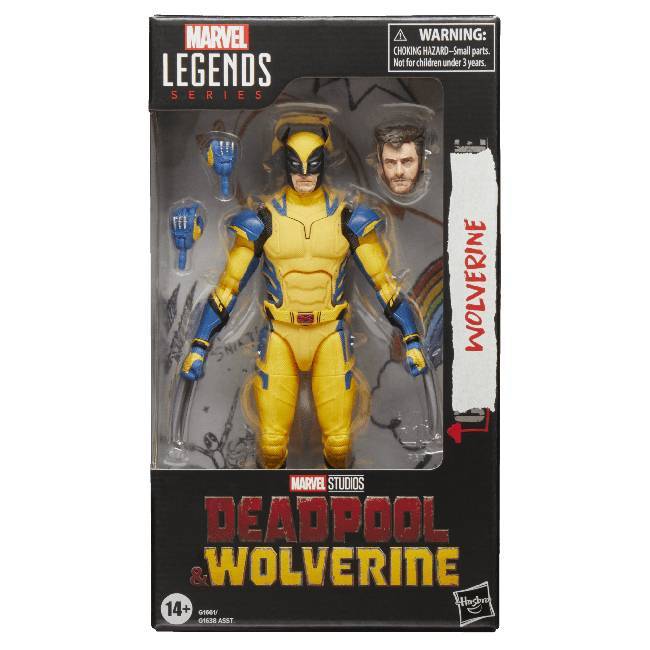 Marvel Legends Deadpool & Wolverine: Wolverine 6″ Figure (Hugh Jackman head)