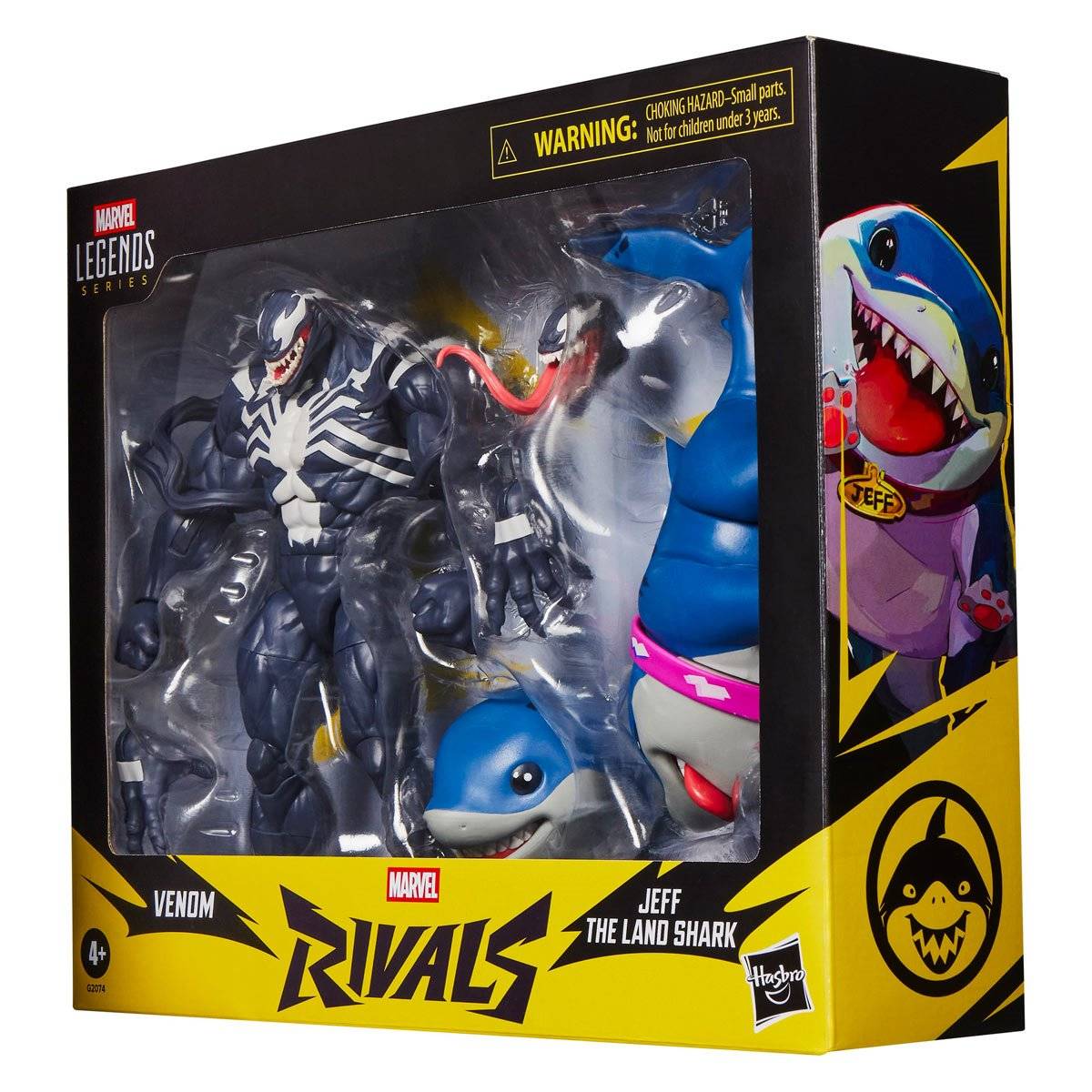 Marvel Legends Marvel Rivals: Venom & Jeff the Land Shark 6-inch scale figure 2 pack - Image 3
