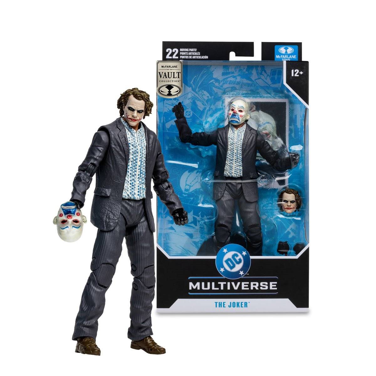 DC Multiverse The Joker Bank Robber The Dark Knight 7″ figure Vault Edition McFarlane Toys - Image 2