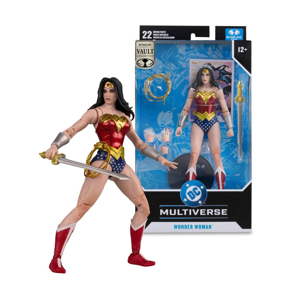 DC Multiverse Wonder Woman (Who is Wonder Woman) 7″ figure Vault Edition McFarlane Toys - Image 2