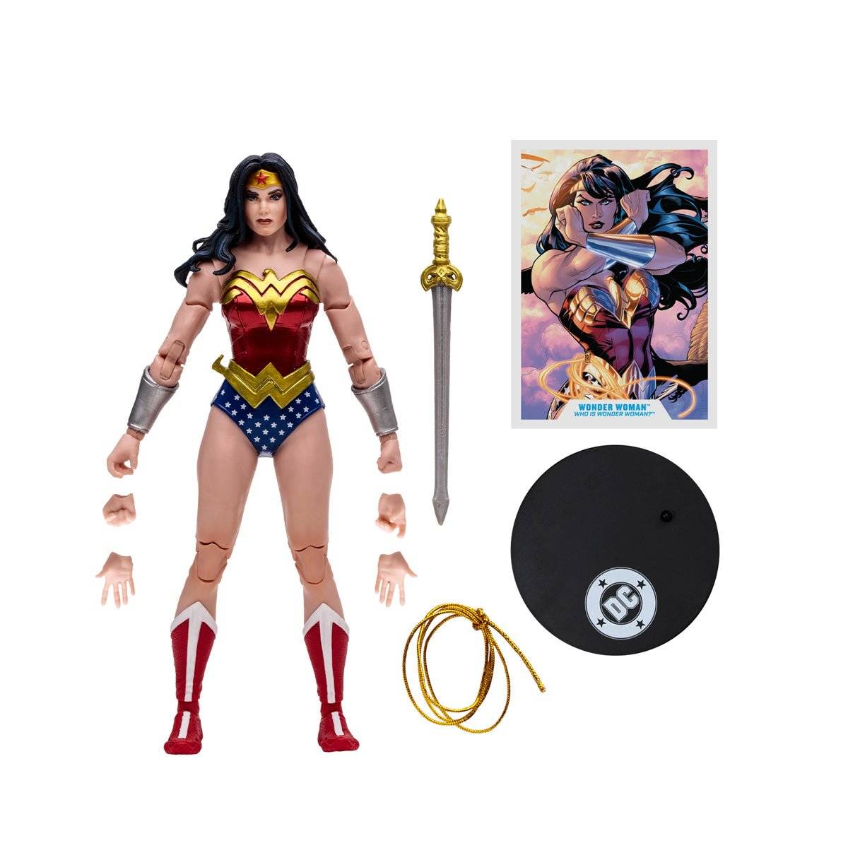 DC Multiverse Wonder Woman (Who is Wonder Woman) 7″ figure Vault Edition McFarlane Toys - Image 4