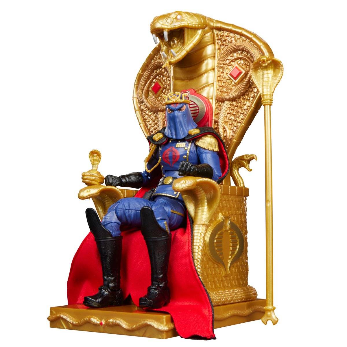 G.I. Joe – Cobra Commander Dress Uniform & Throne #221 Classified Series 6″ Scale Action Figure - Image 4