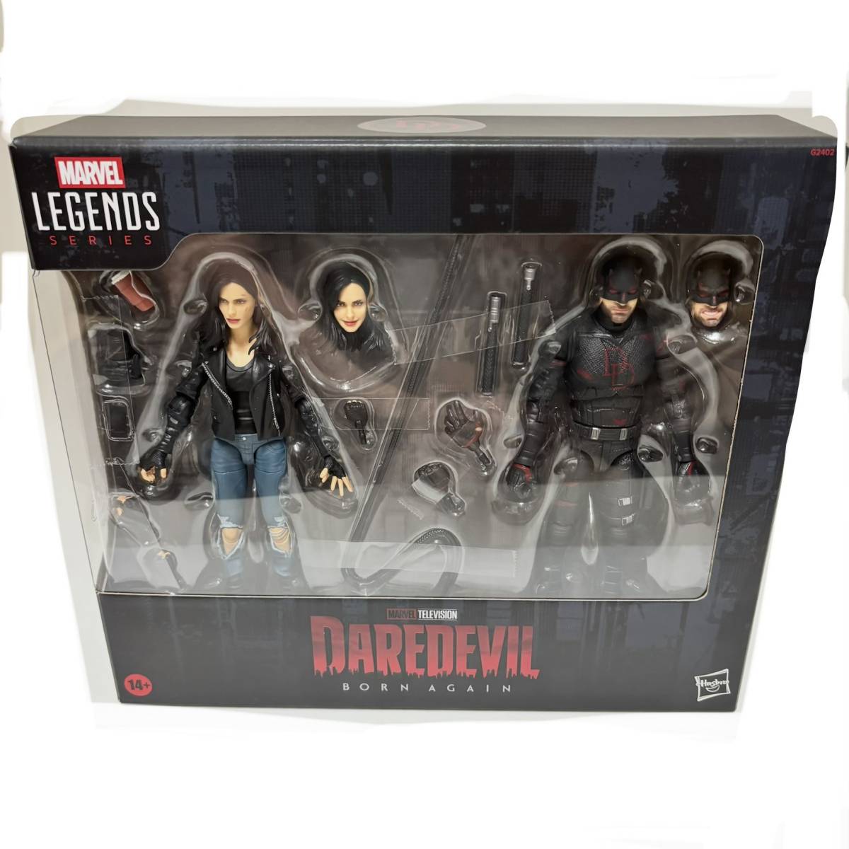 Marvel Legends Daredevil: Born Again – Daredevil & Jessica Jones 6-inch scale figure 2 pack