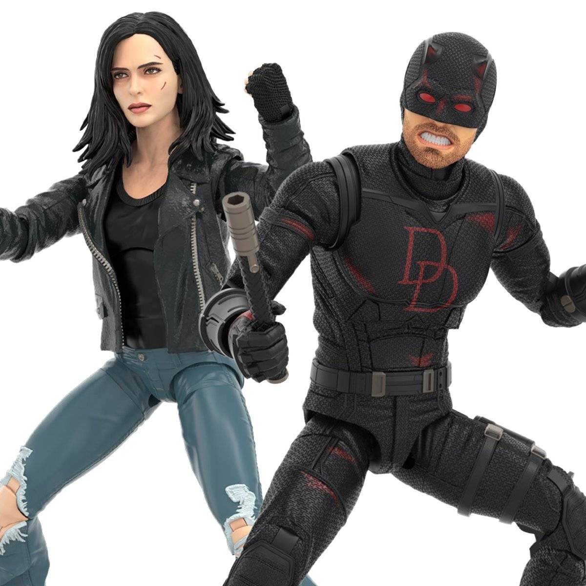 Marvel Legends Daredevil: Born Again – Daredevil & Jessica Jones 6-inch scale figure 2 pack - Image 2