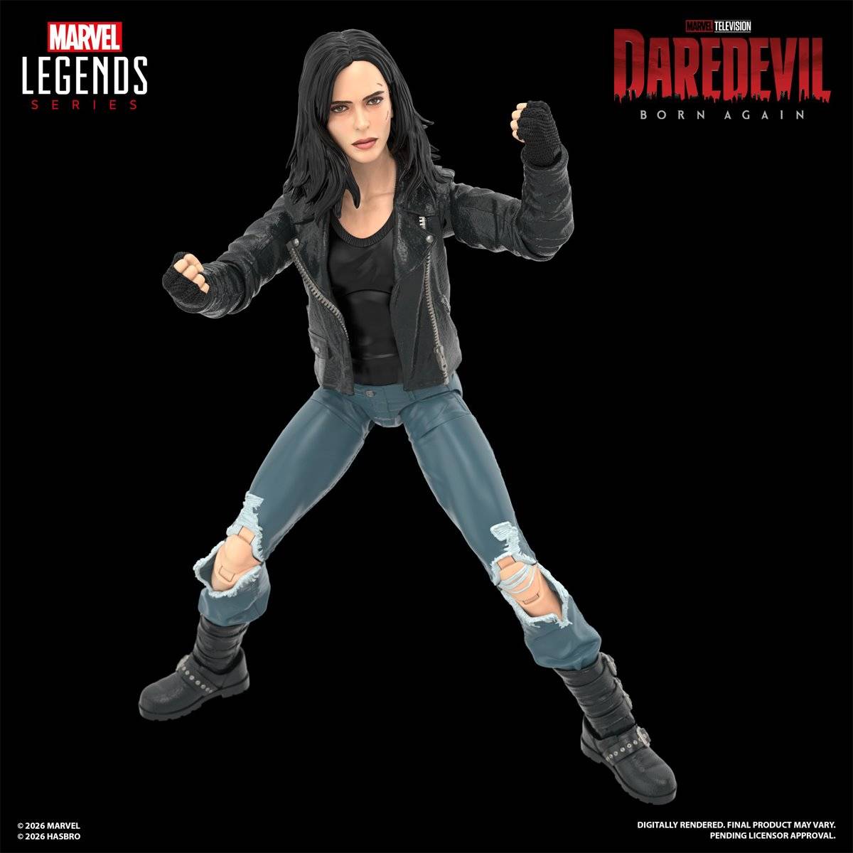 Marvel Legends Daredevil: Born Again – Daredevil & Jessica Jones 6-inch scale figure 2 pack - Image 6