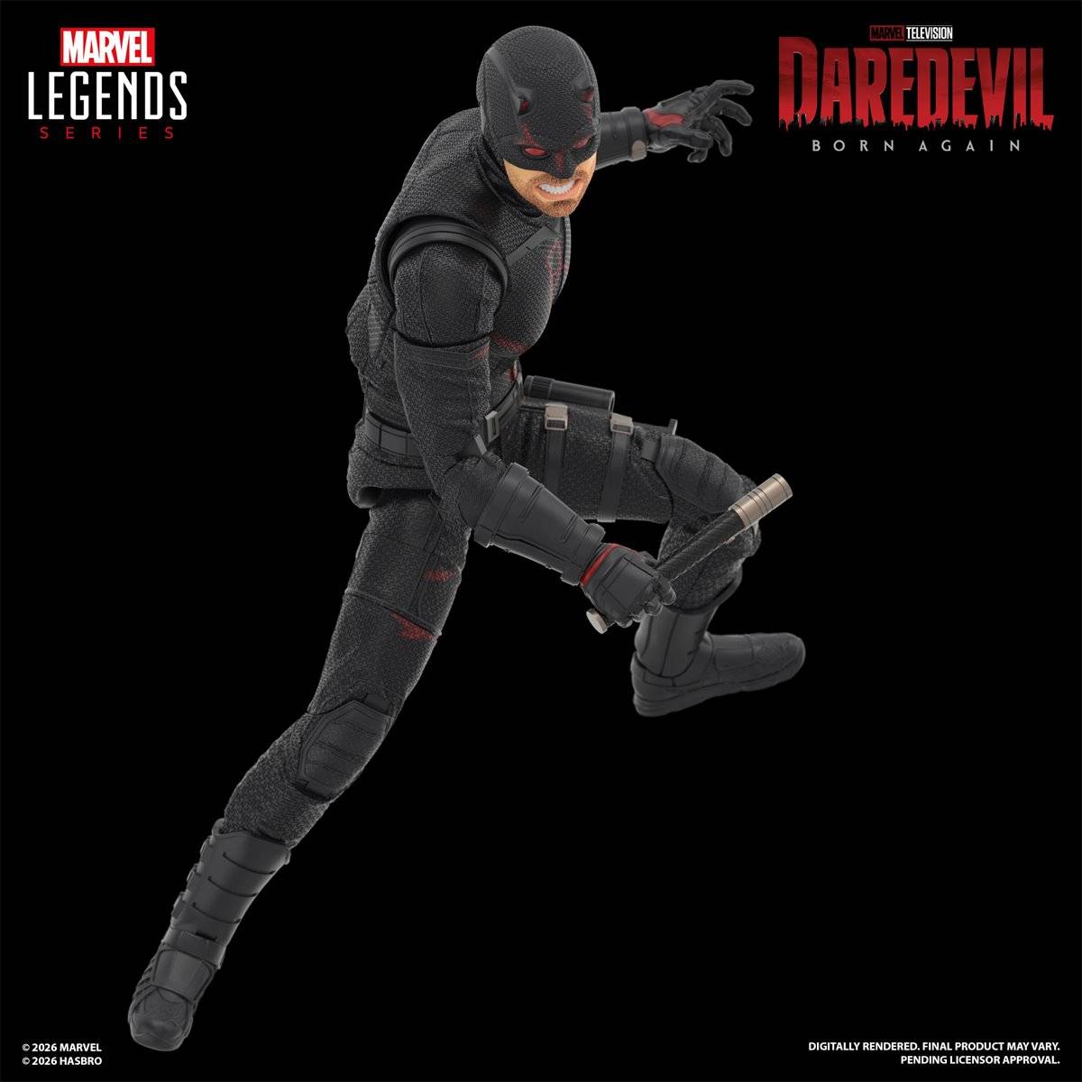 Marvel Legends Daredevil: Born Again – Daredevil & Jessica Jones 6-inch scale figure 2 pack - Image 8