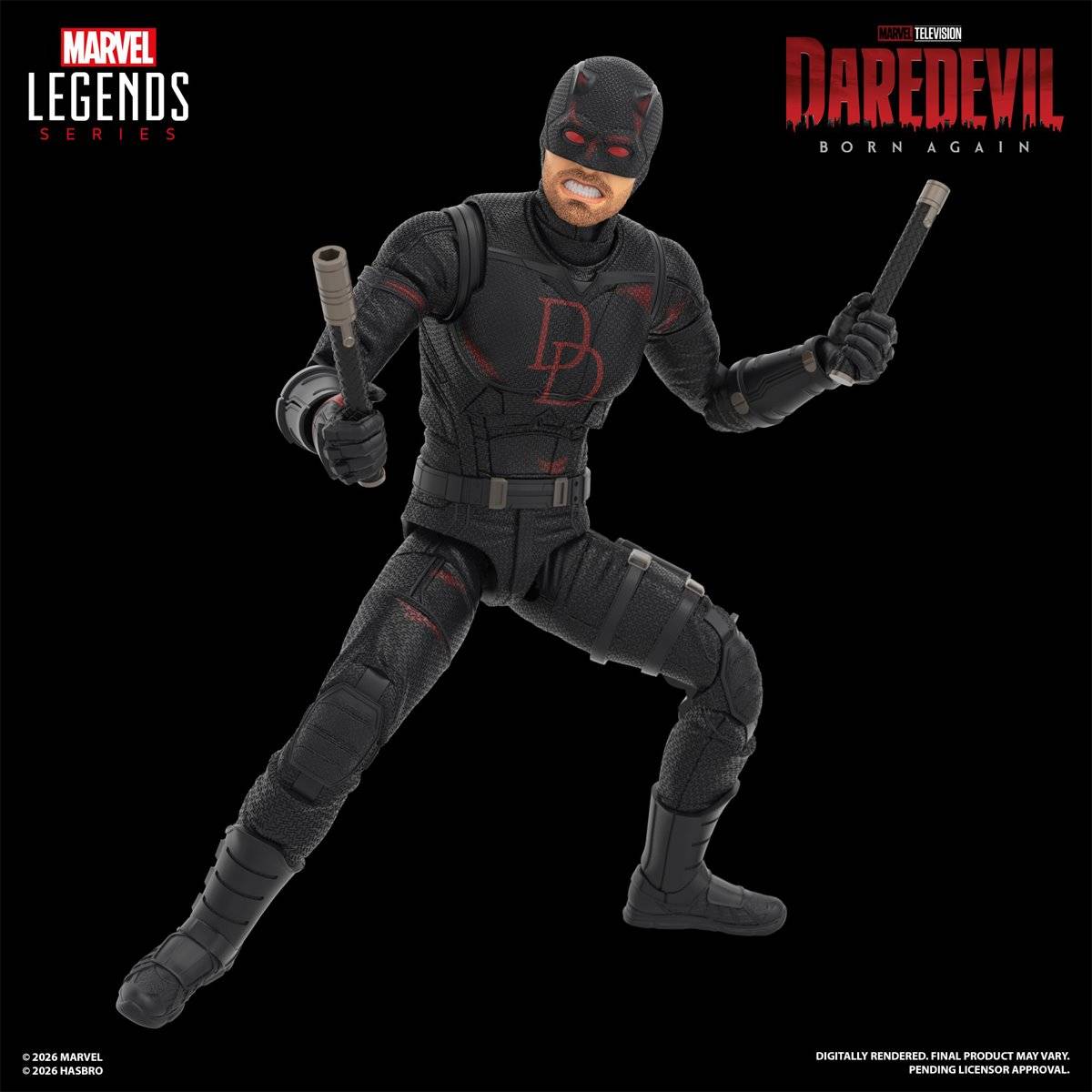 Marvel Legends Daredevil: Born Again – Daredevil & Jessica Jones 6-inch scale figure 2 pack - Image 10