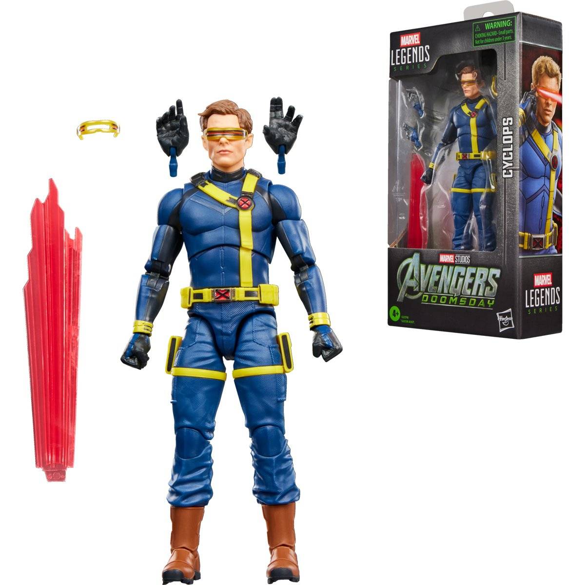 Marvel Legends Avengers Doomsday: Cyclops 6″ Figure - Image 2