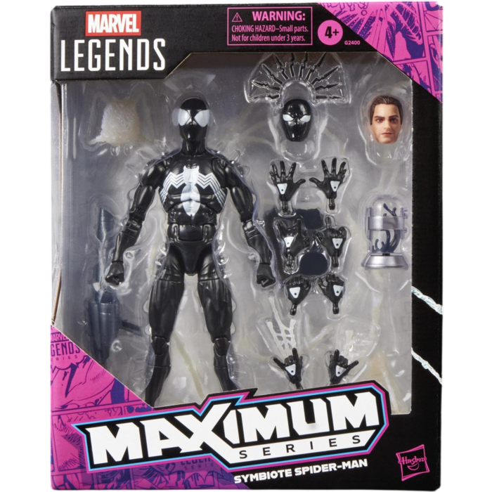 Marvel Legends Maximum Series Symbiote Spider-Man 6″ Figure